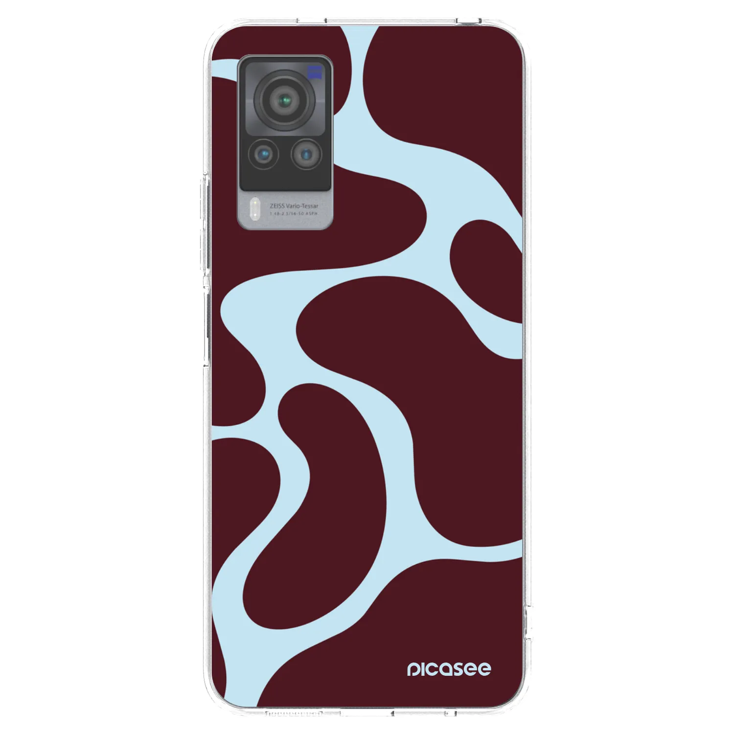 Picasee silikónový prehľadný obal pre Vivo X60 Pro 5G - Soft Detour
