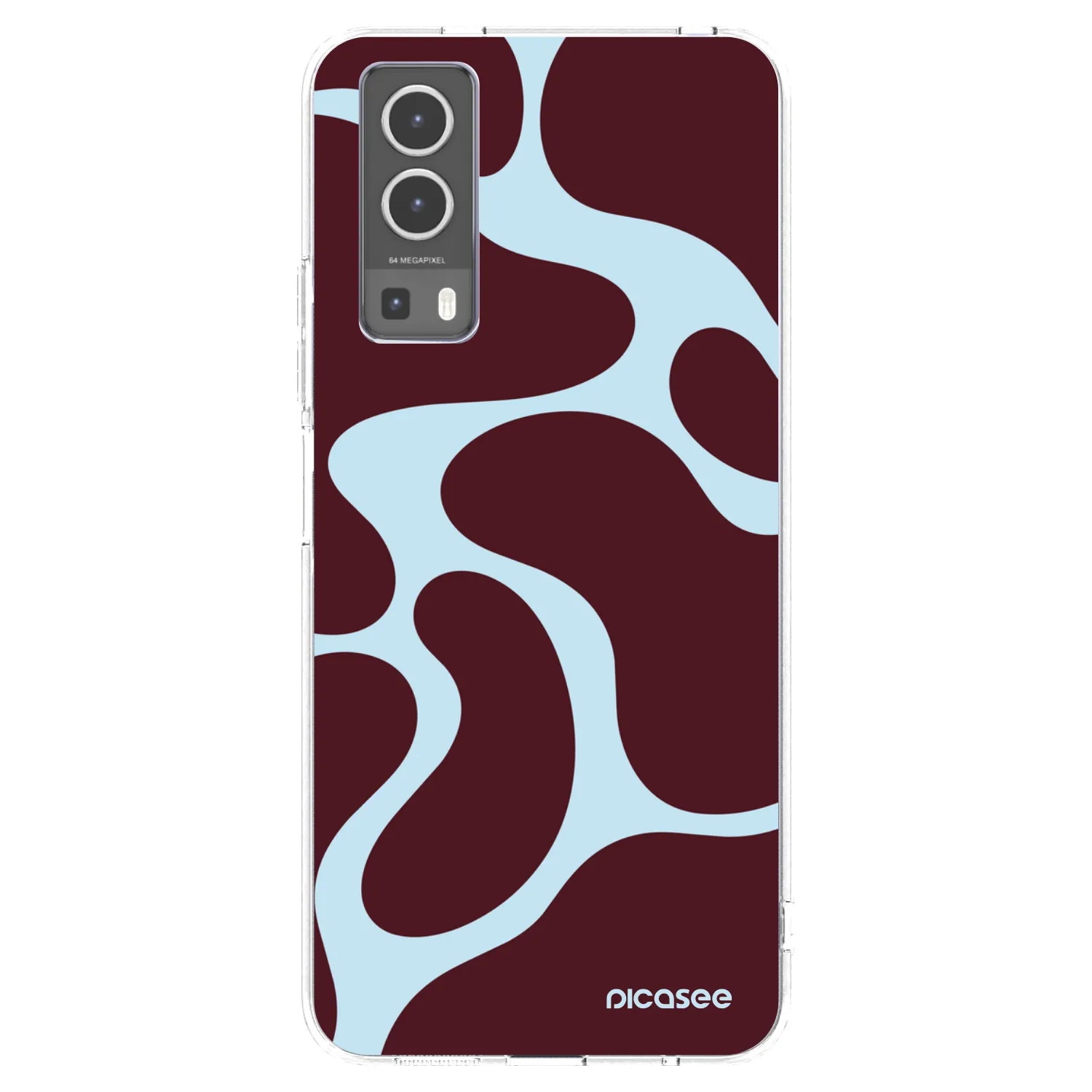 Picasee silikónový prehľadný obal pre Vivo Y72 5G - Soft Detour