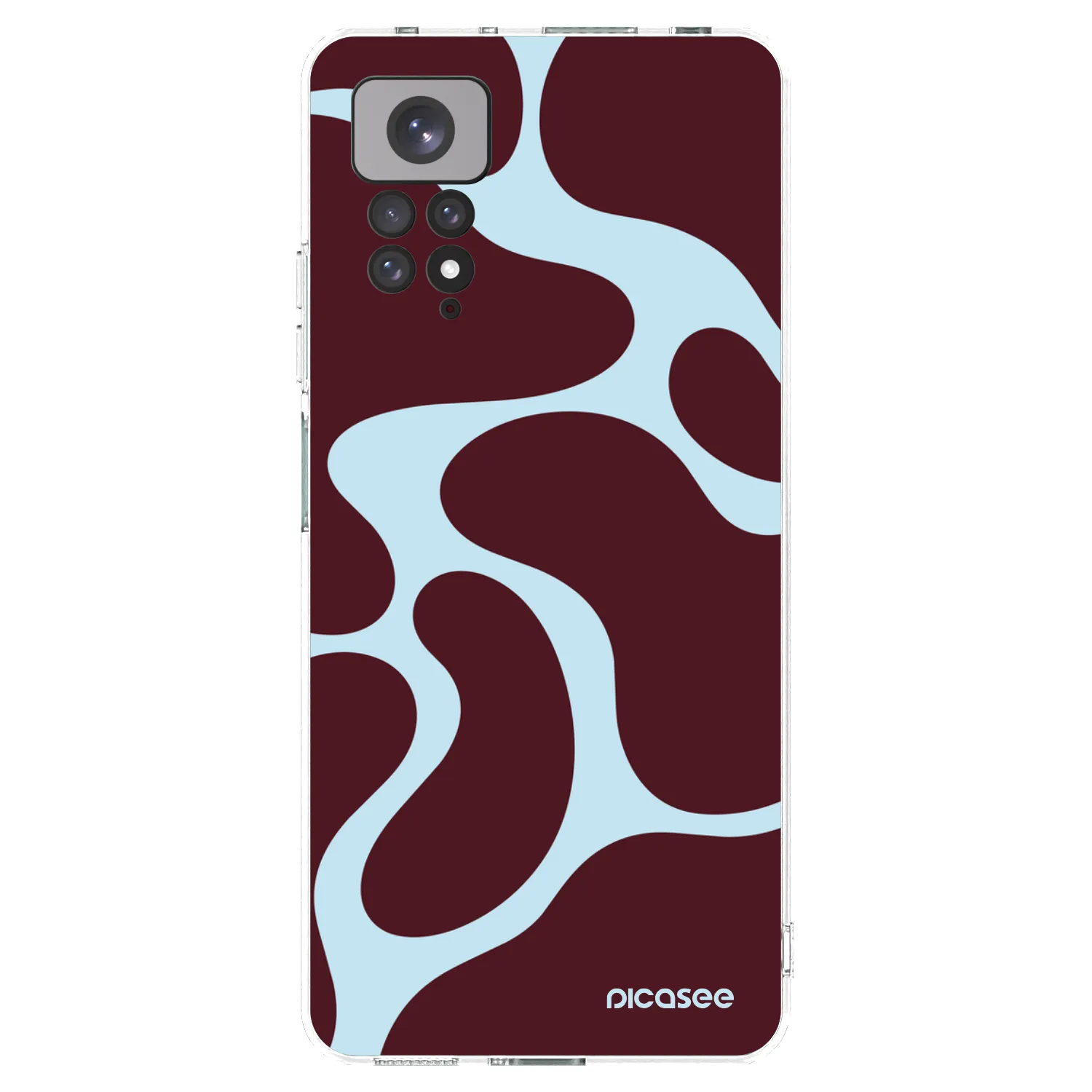 Picasee silikónový prehľadný obal pre Xiaomi Redmi Note 11 - Soft Detour