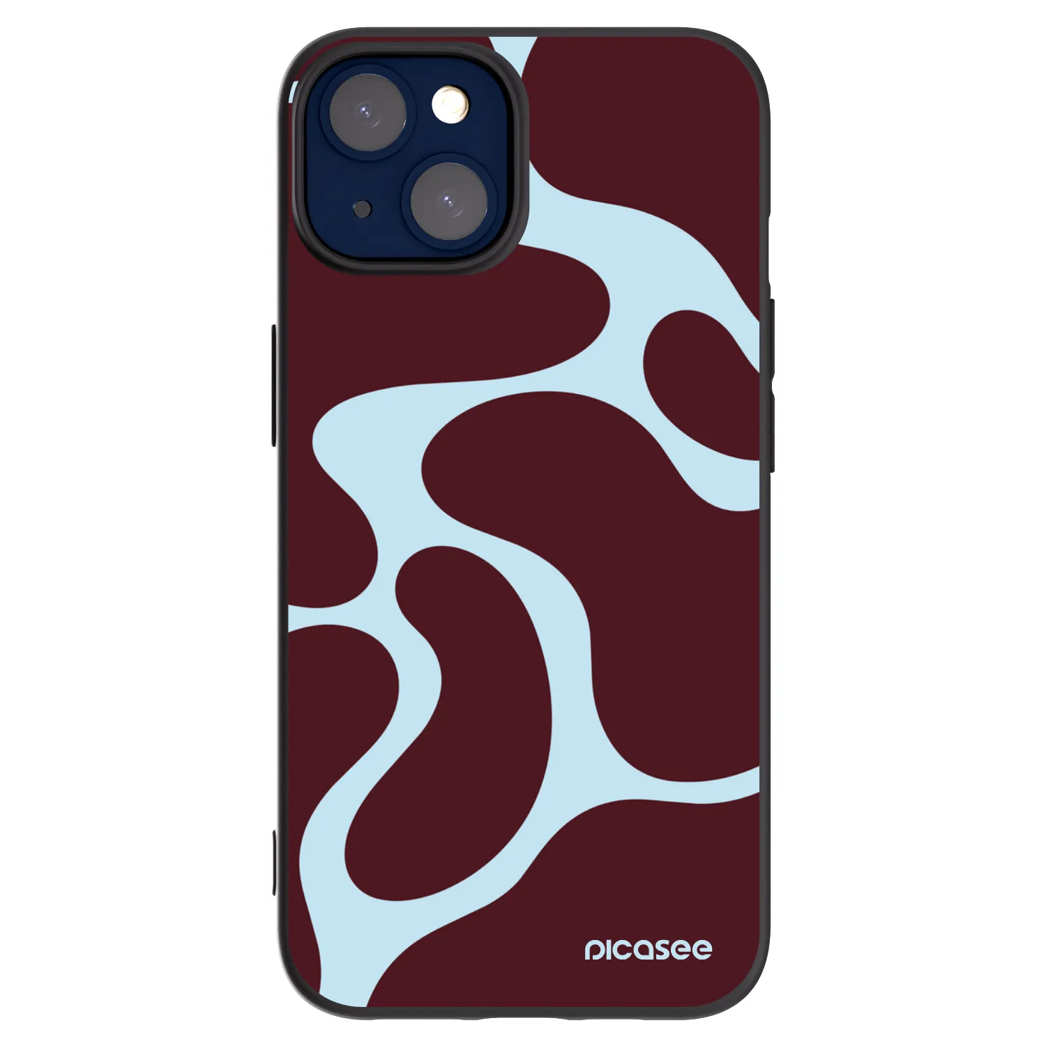 Picasee silikónový čierny obal pre Apple iPhone 14 - Soft Detour