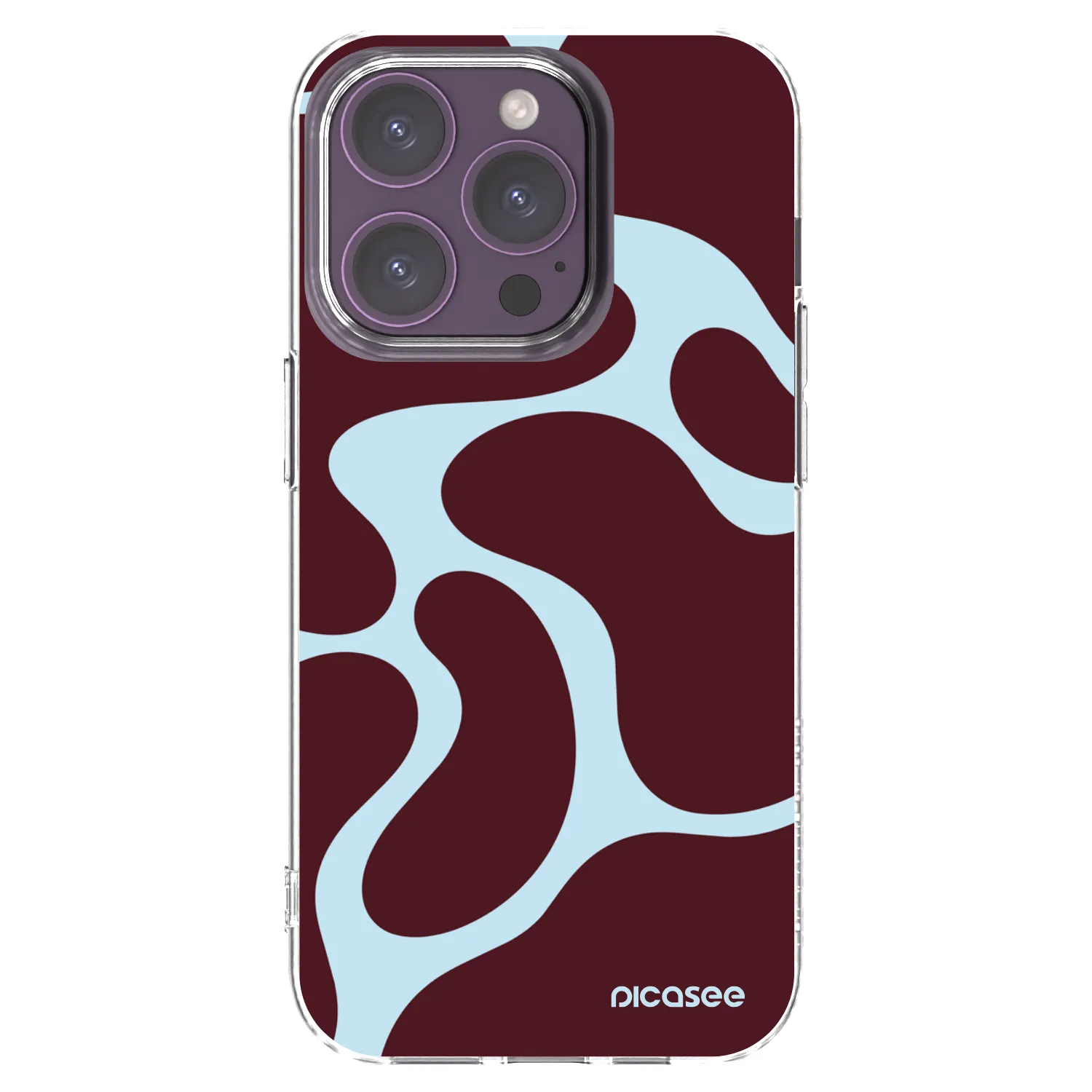 Picasee silikónový prehľadný obal pre Apple iPhone 14 Pro - Soft Detour