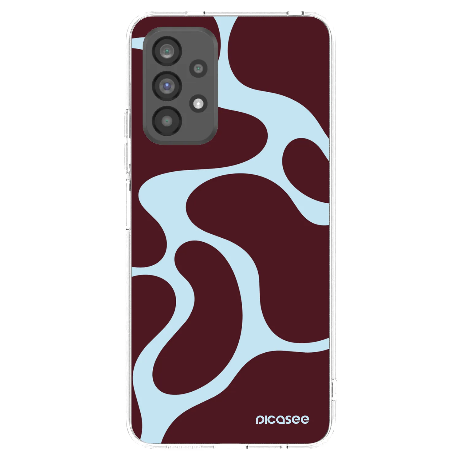 Picasee silikónový prehľadný obal pre Samsung Galaxy A73 5G - Soft Detour