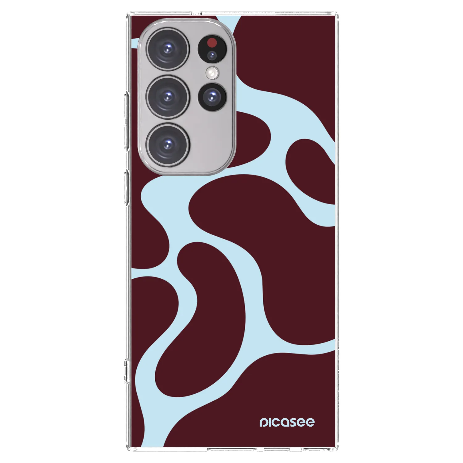 Picasee silikónový prehľadný obal pre Samsung Galaxy S23 Ultra 5G - Soft Detour