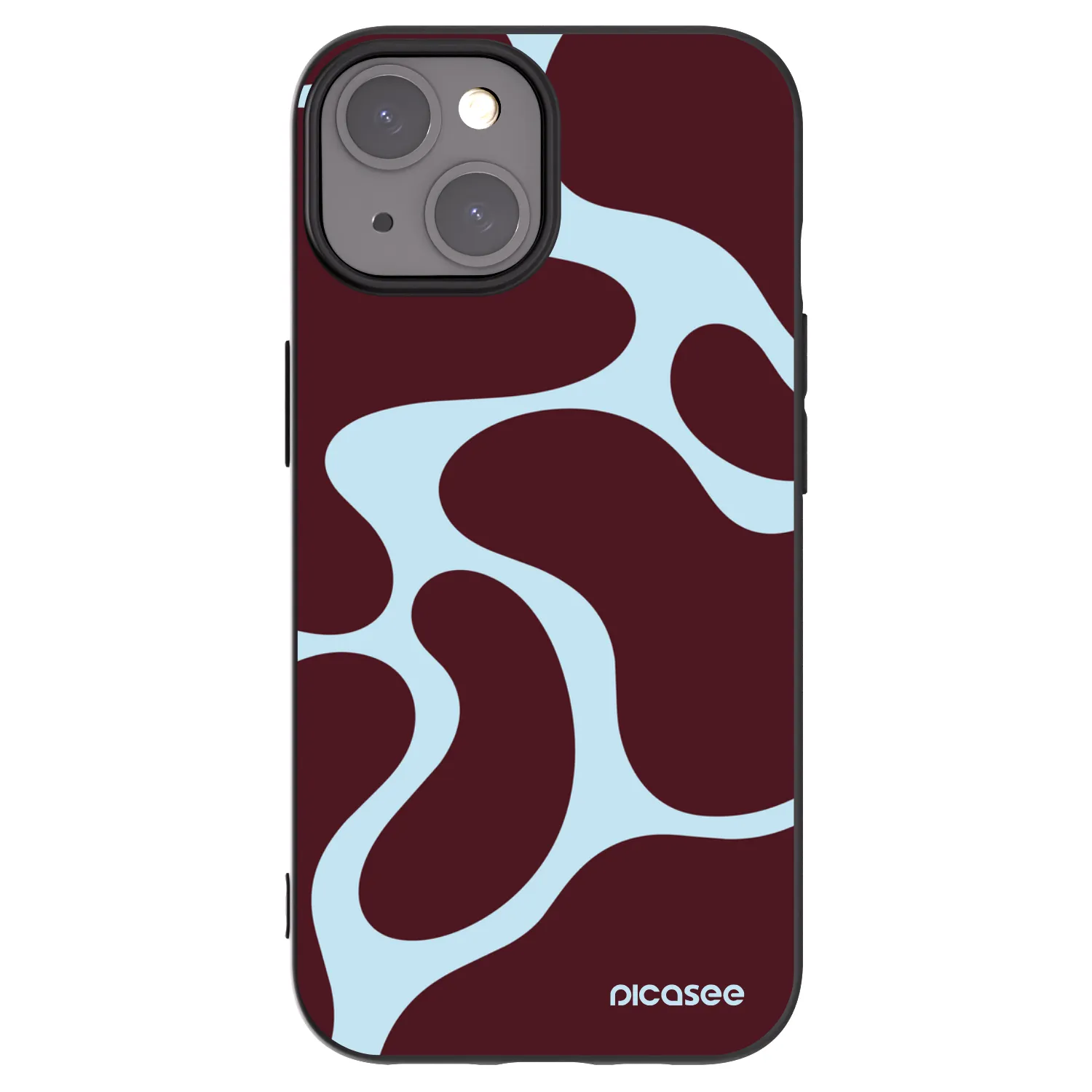 Picasee silikónový čierny obal pre Apple iPhone 15 - Soft Detour