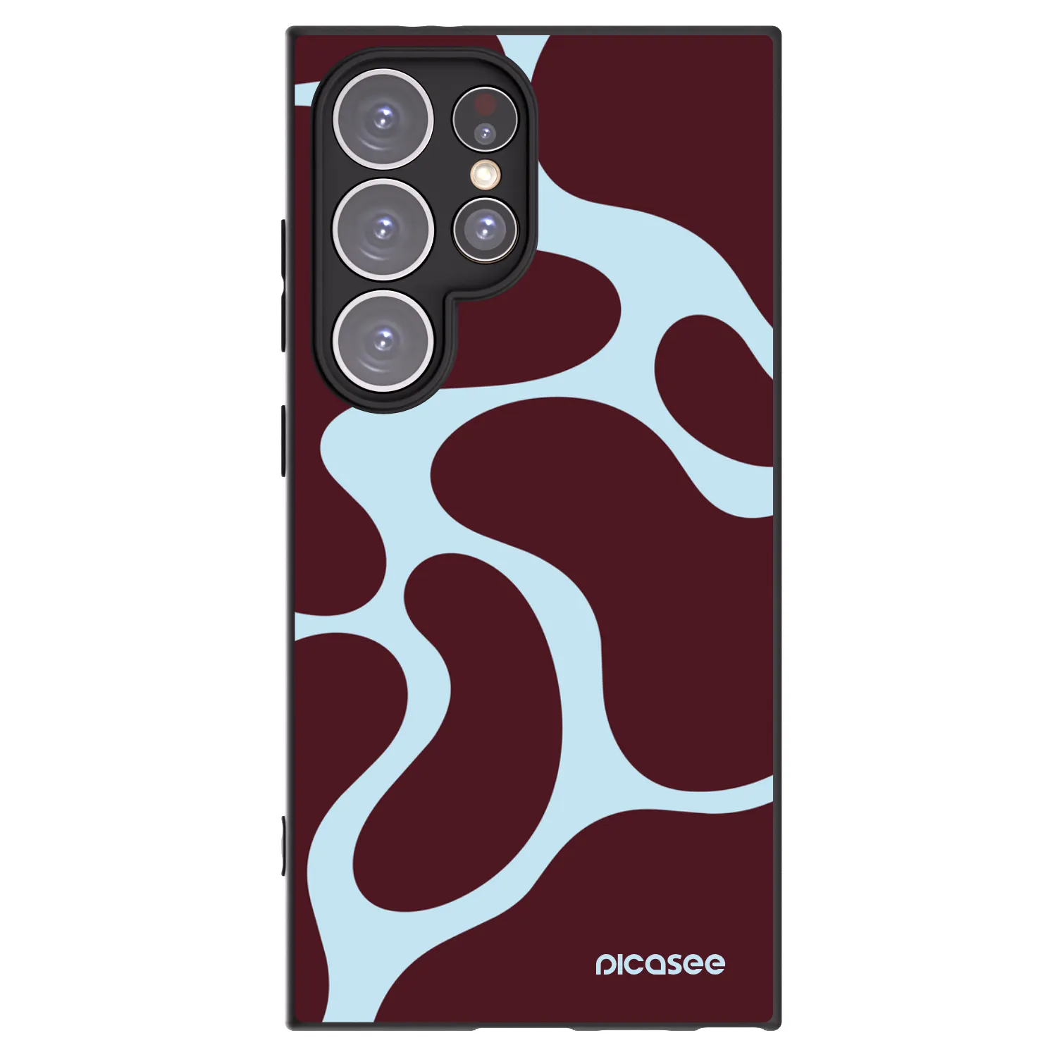 Picasee silikónový čierny obal pre Samsung Galaxy S24 Ultra S928B 5G - Soft Detour