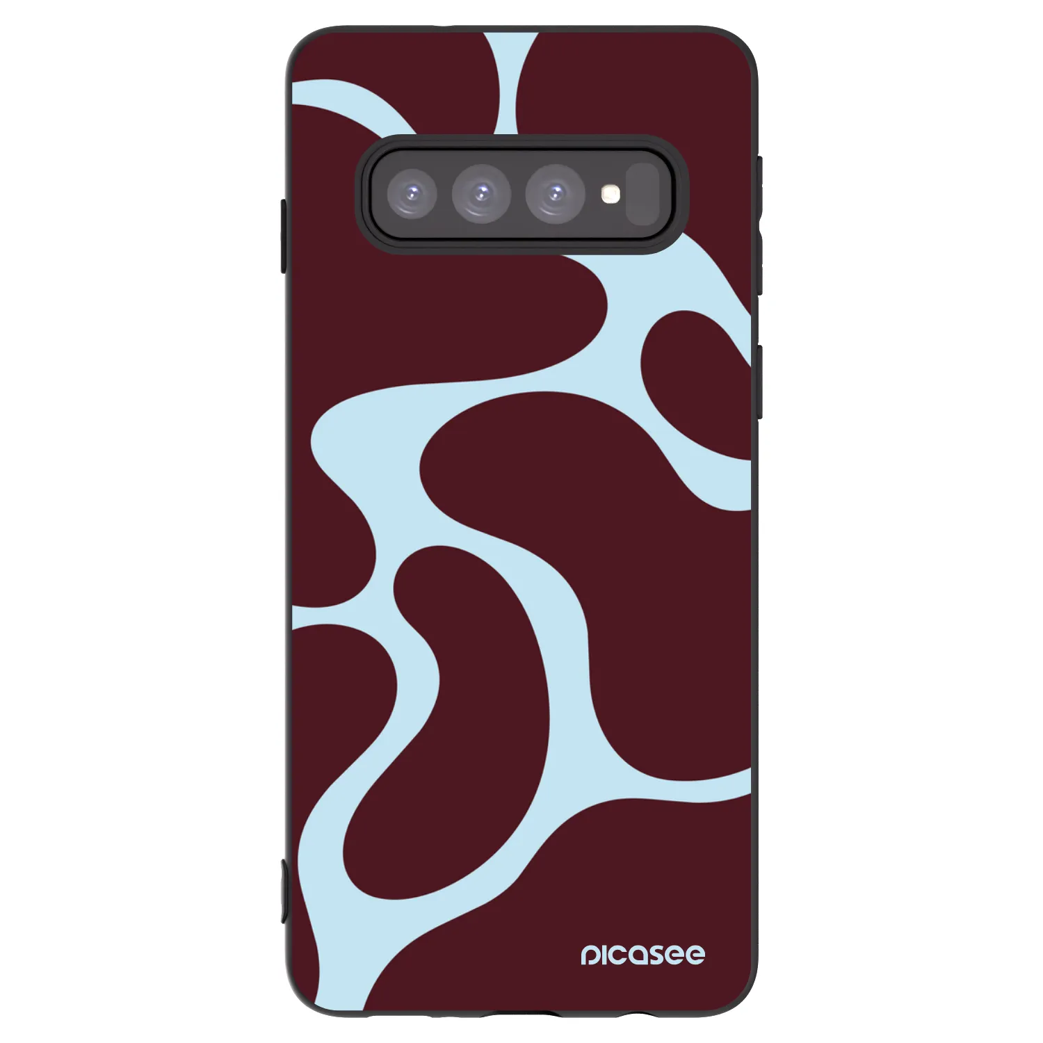 Picasee silikónový čierny obal pre Samsung Galaxy S10 G973 - Soft Detour