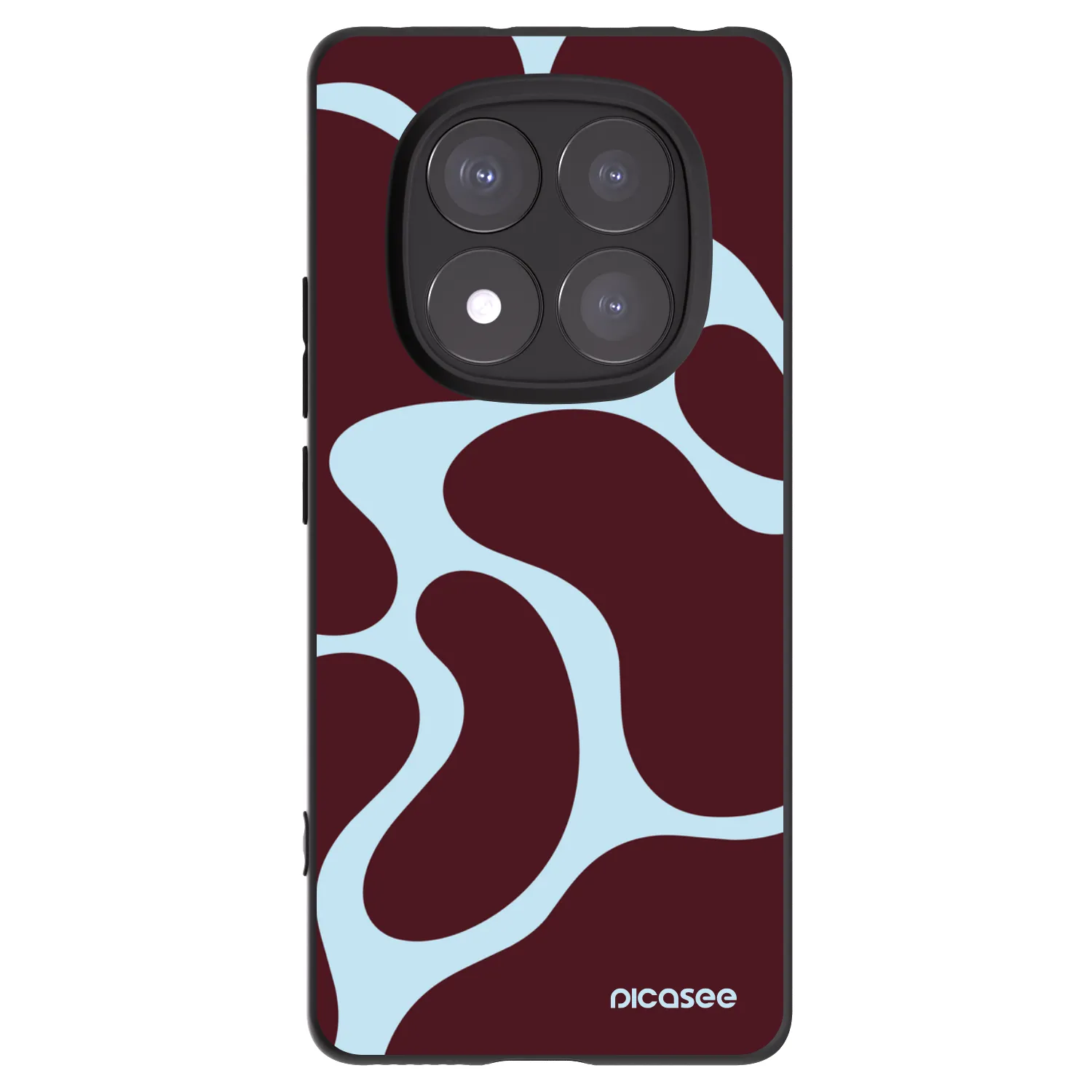 Picasee silikónový čierny obal pre Xiaomi Redmi Note 14 Pro+ 5G - Soft Detour