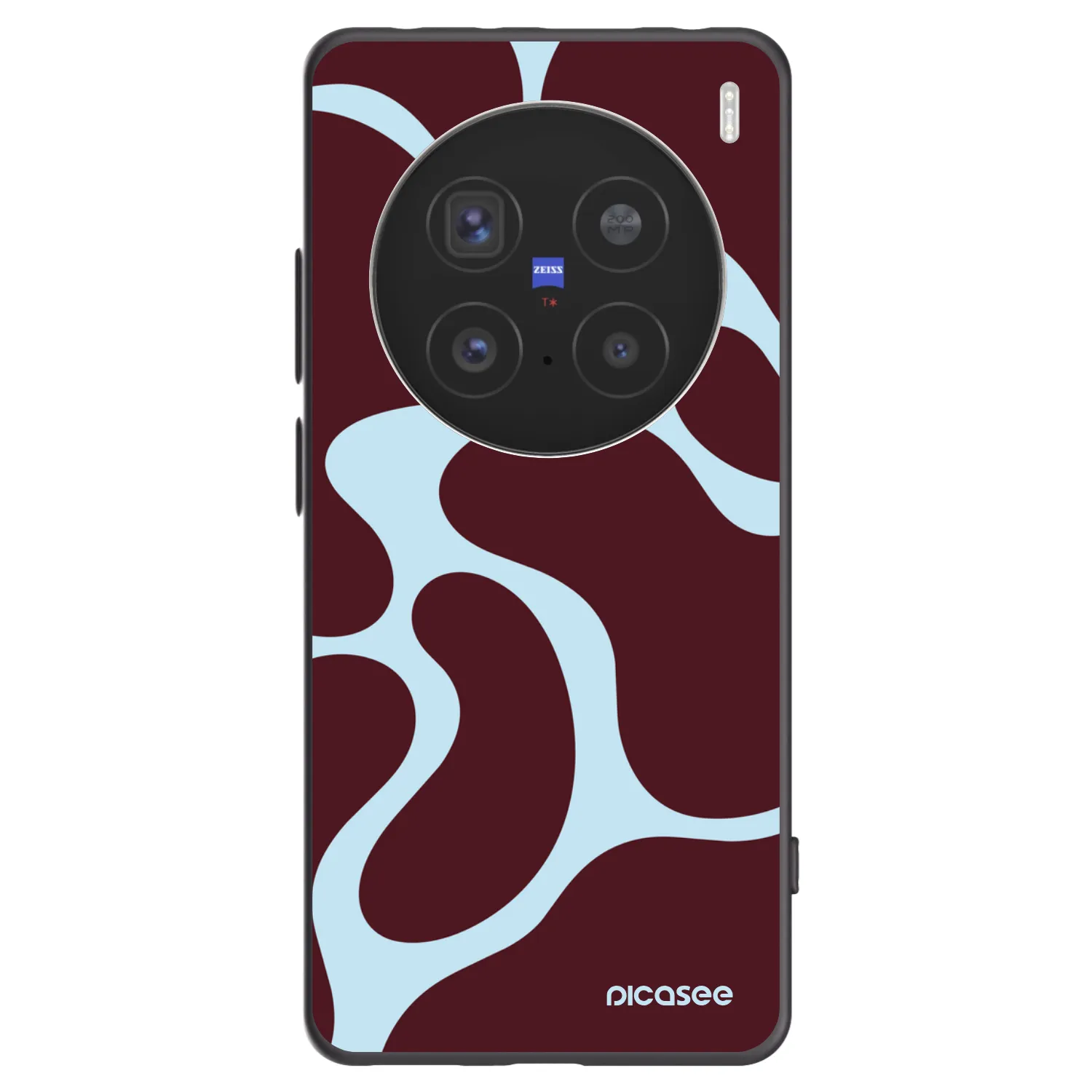 Picasee silikónový čierny obal pre Vivo X200 Pro - Soft Detour