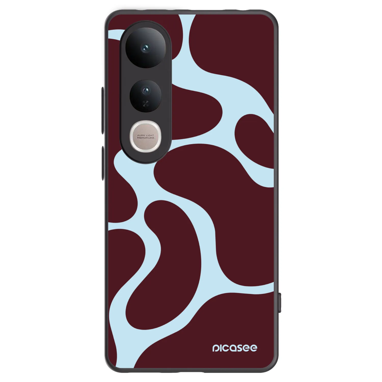 Picasee silikónový čierny obal pre Vivo V50 Lite 5G - Soft Detour