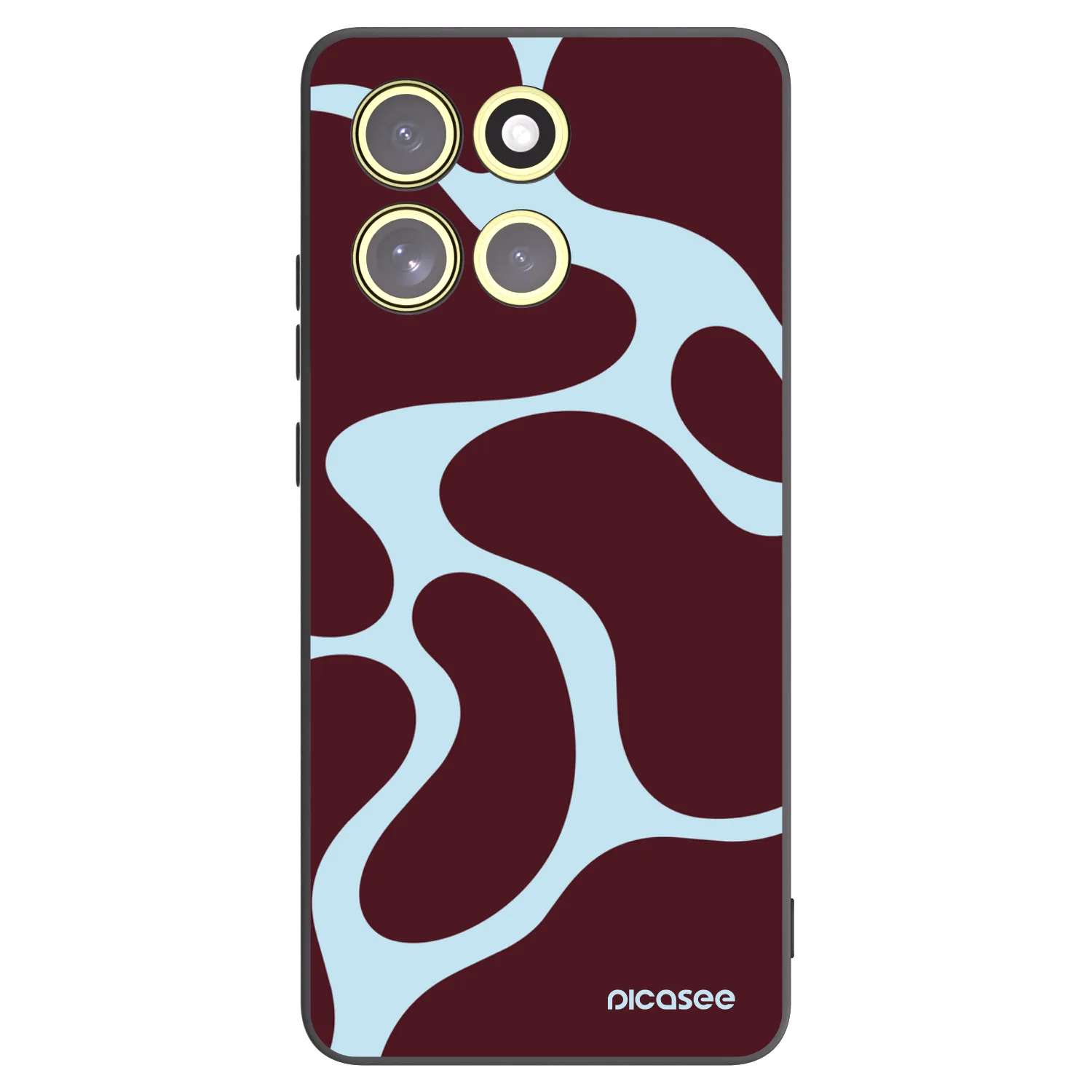 Picasee silikónový čierny obal pre Motorola Moto G86 5G - Soft Detour