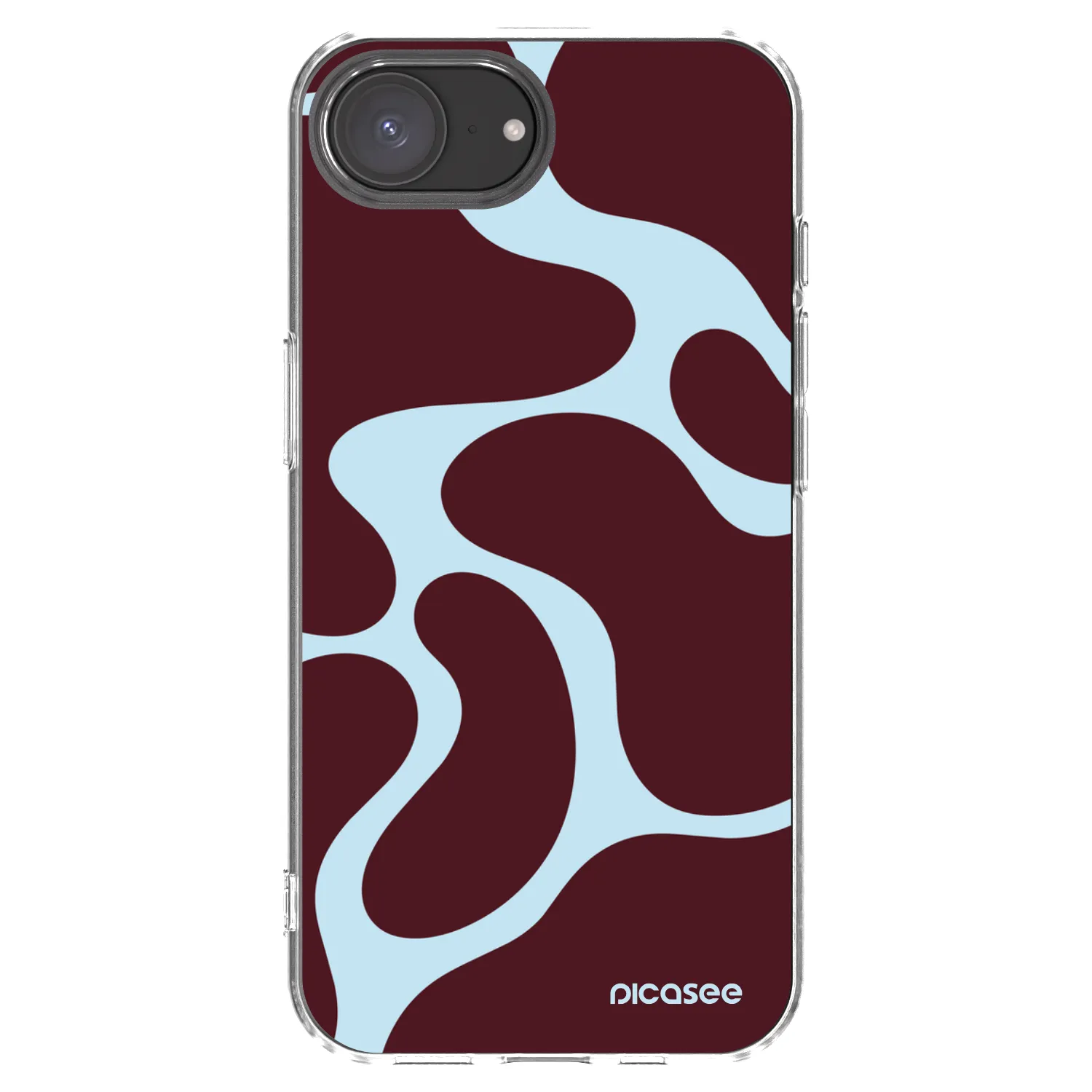 Picasee silikónový prehľadný obal pre Apple iPhone 17e - Soft Detour
