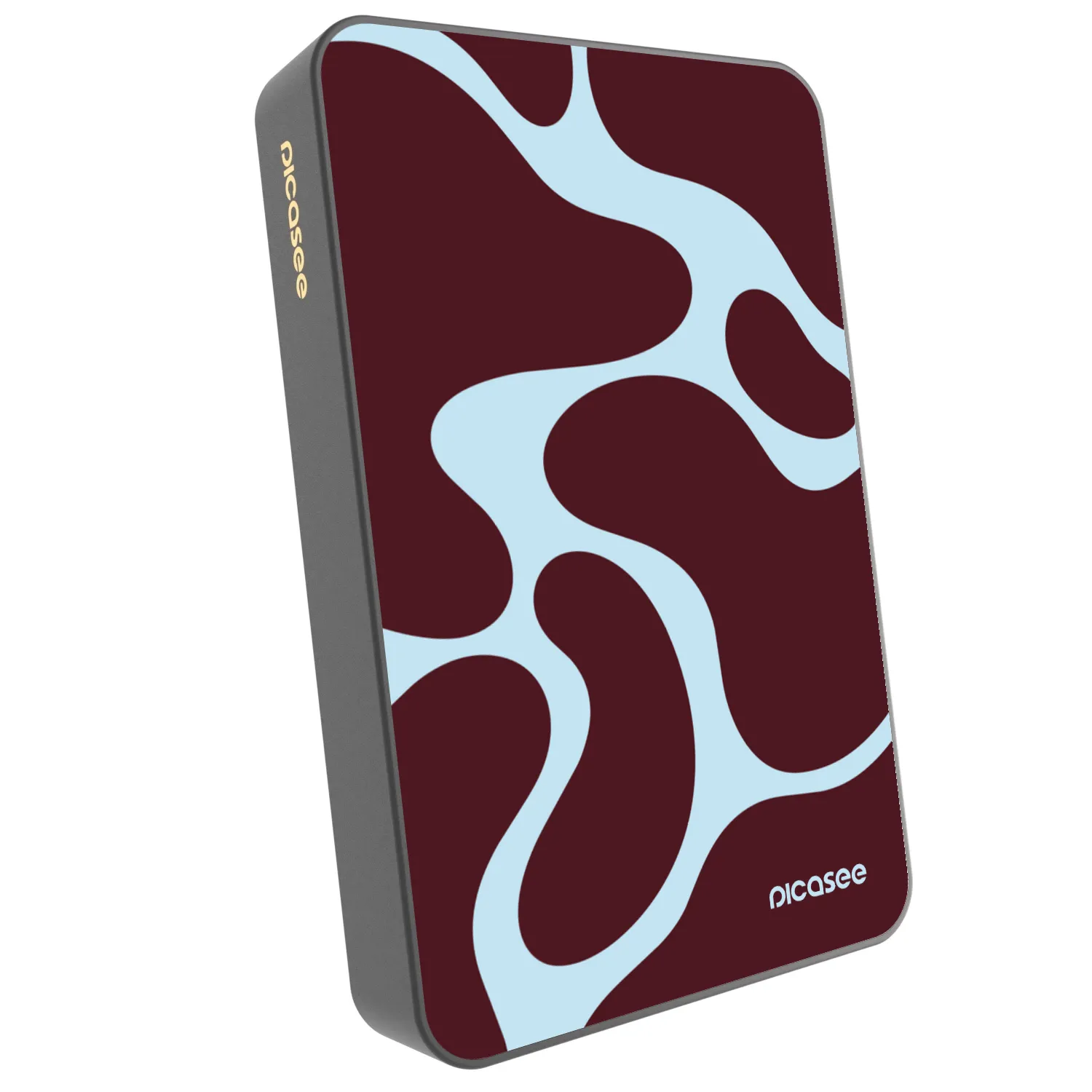 Picasee Powerbanka s MagSafe 10 000 mAh Šedá - Soft Detour