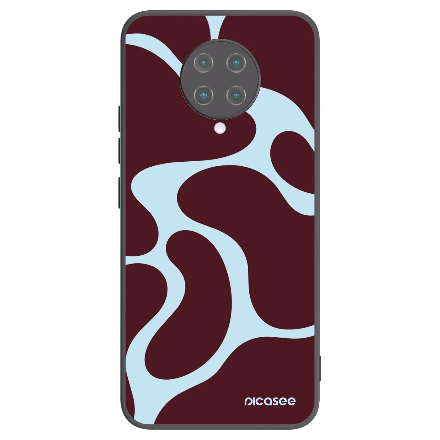 Picasee silikónový čierny obal pre Xiaomi Poco F2 Pro - Soft Detour