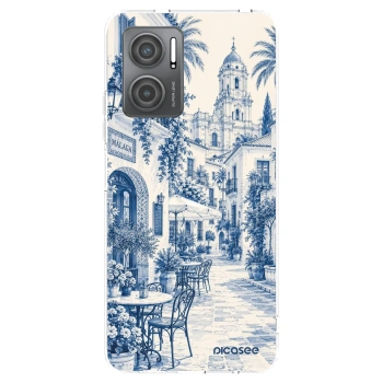 Picasee silikónový prehľadný obal pre Xiaomi Redmi 10 5G - Calle Azul