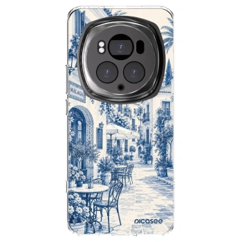 Picasee silikónový prehľadný obal pre Honor Magic6 Pro - Calle Azul