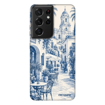 Obal pre Samsung Galaxy S21 Ultra 5G G998B - Calle Azul