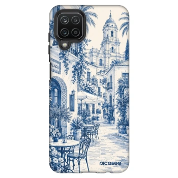 Obal pre Samsung Galaxy A12 A125F - Calle Azul