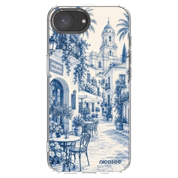 Picasee silikónový prehľadný obal pre Apple iPhone 17e - Calle Azul
