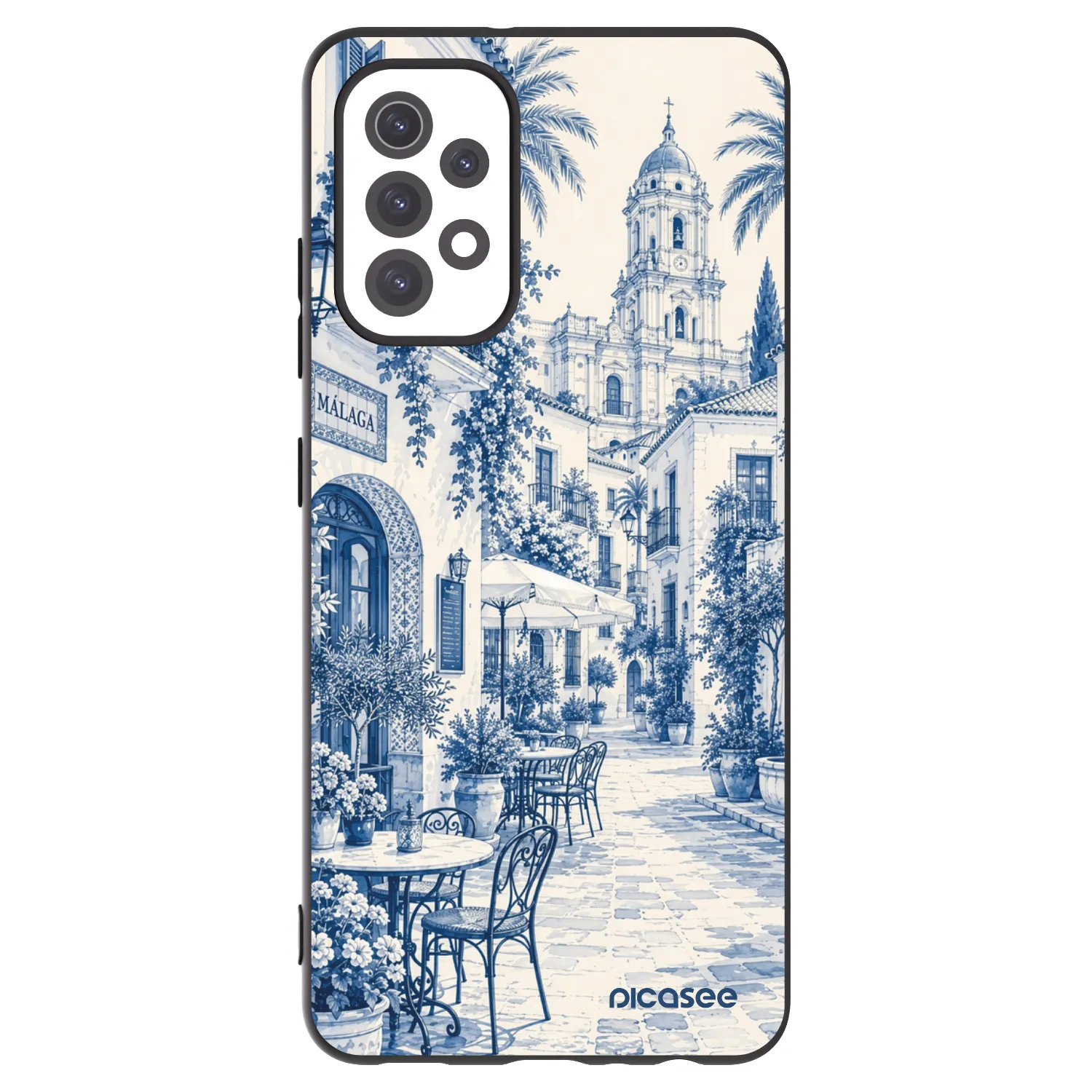 Picasee silikónový čierny obal pre Samsung Galaxy A32 5G A326B - Calle Azul