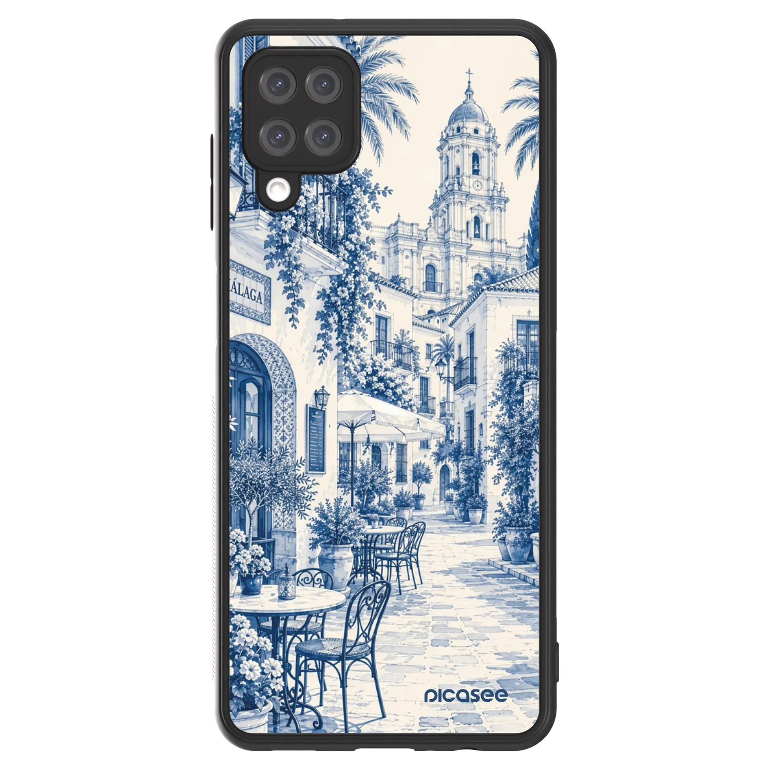 Picasee ULTIMATE CASE pro Samsung Galaxy A12 A125F - Calle Azul