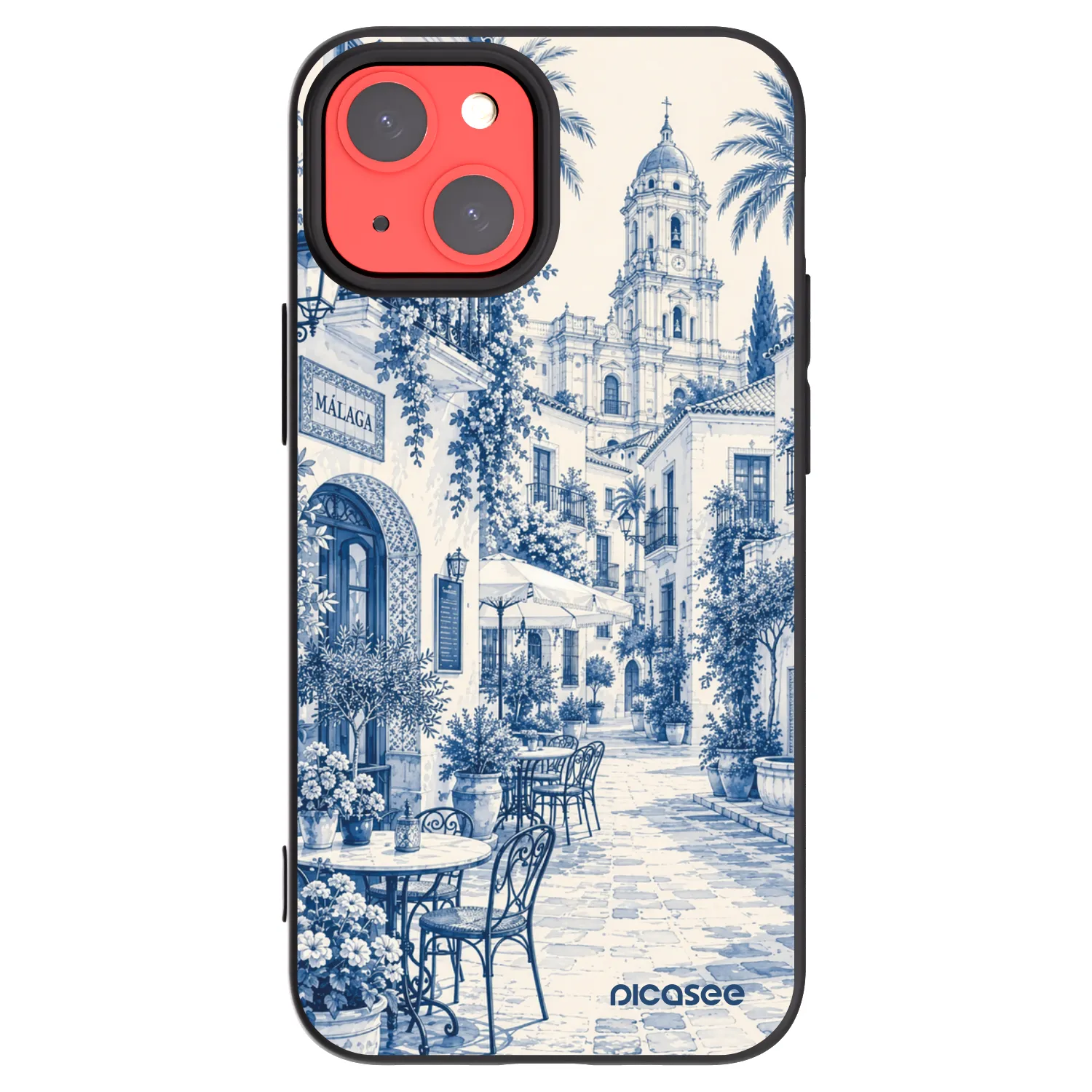 Picasee silikónový čierny obal pre Apple iPhone 13 mini - Calle Azul