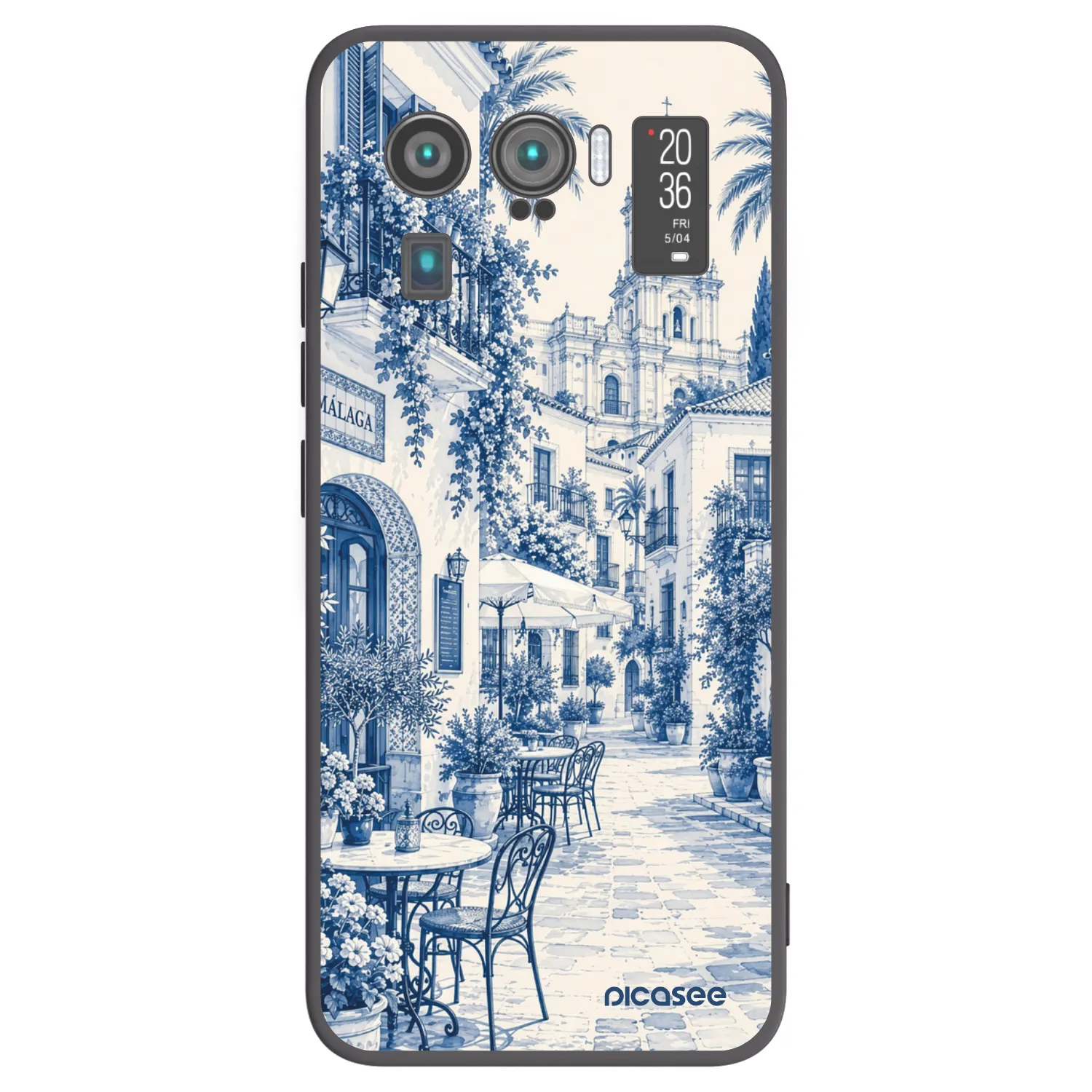 Picasee silikónový čierny obal pre Xiaomi Mi 11 Ultra - Calle Azul