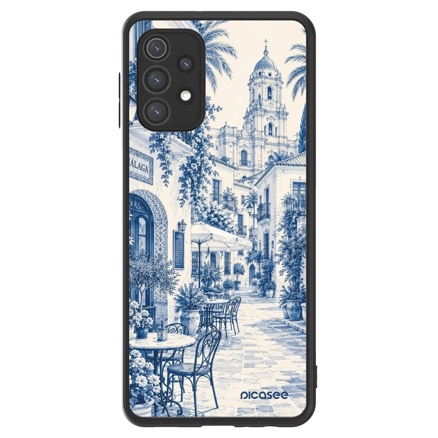 Picasee ULTIMATE CASE pro Samsung Galaxy A32 5G A326B - Calle Azul