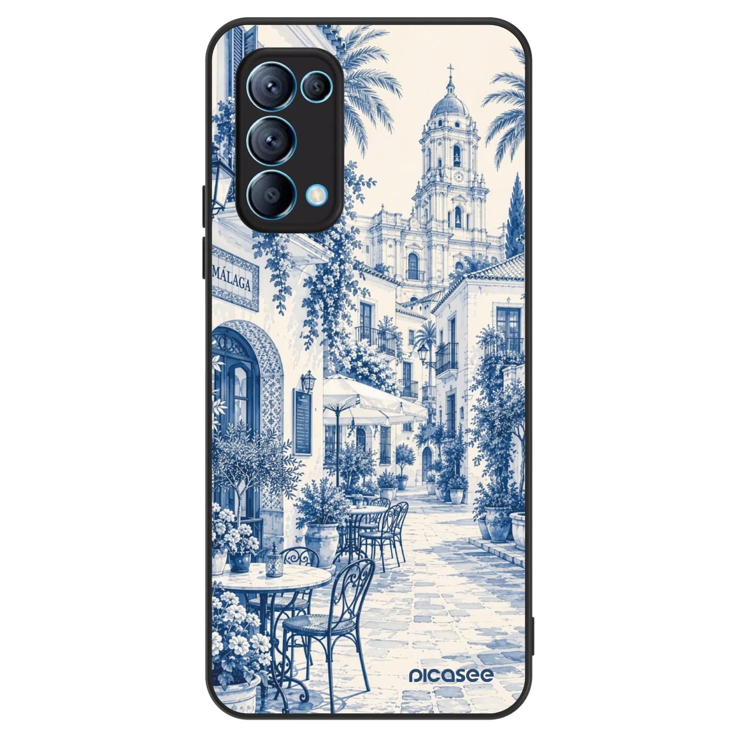Picasee ULTIMATE CASE pro OPPO Reno 5 5G - Calle Azul