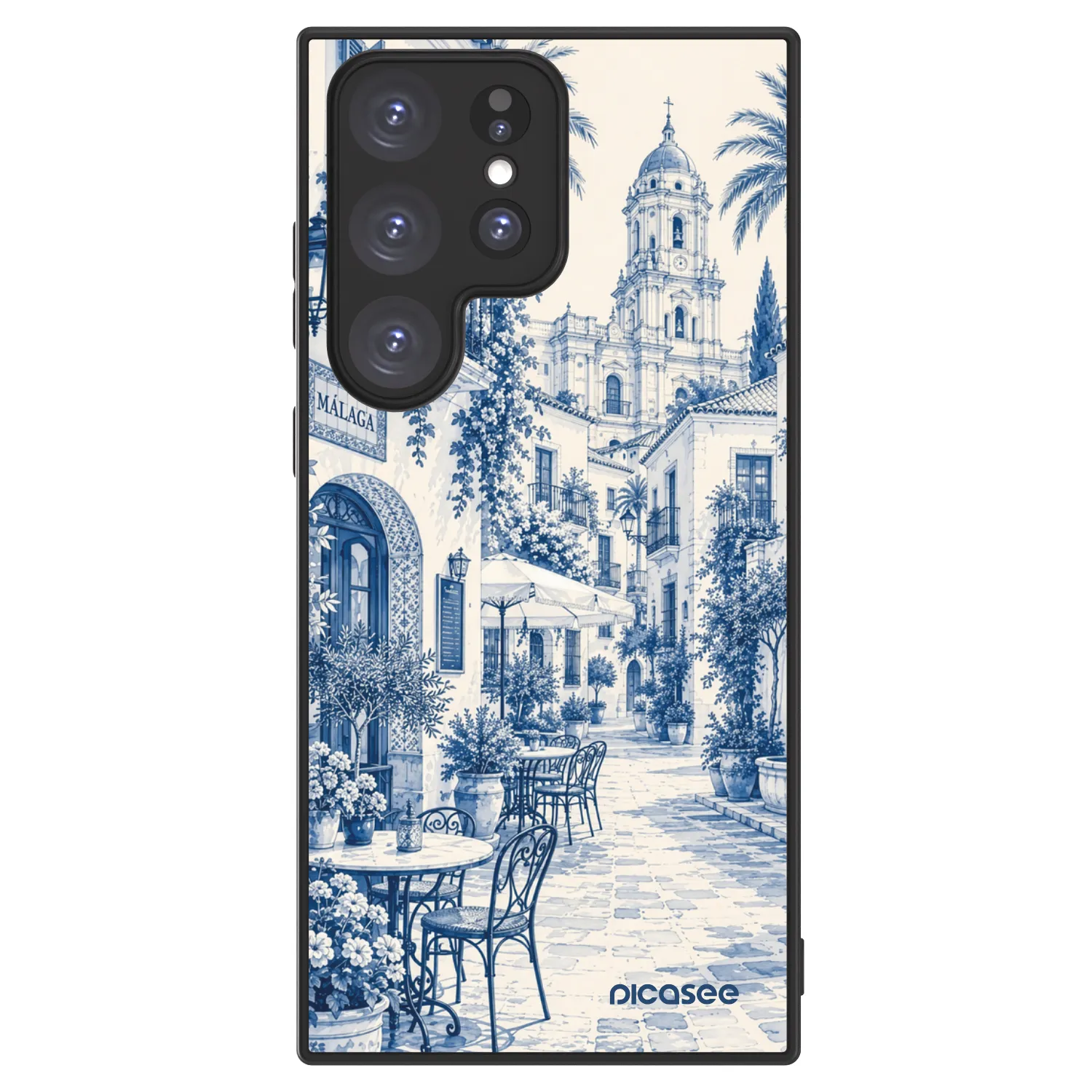 Picasee ULTIMATE CASE pro Samsung Galaxy S23 Ultra 5G - Calle Azul