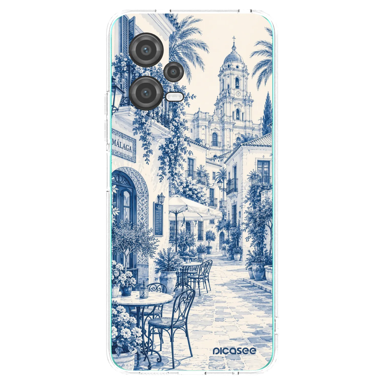 Picasee silikónový prehľadný obal pre Xiaomi Poco X5 - Calle Azul