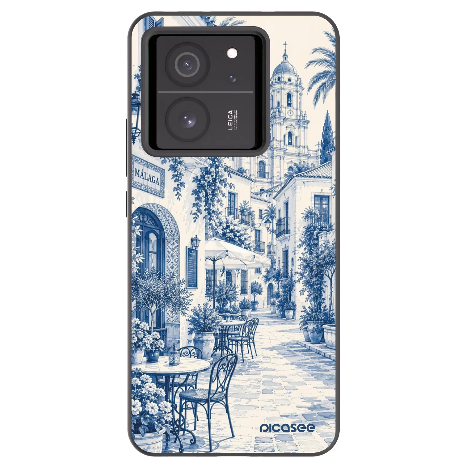 Picasee silikónový čierny obal pre Xiaomi 13T Pro - Calle Azul