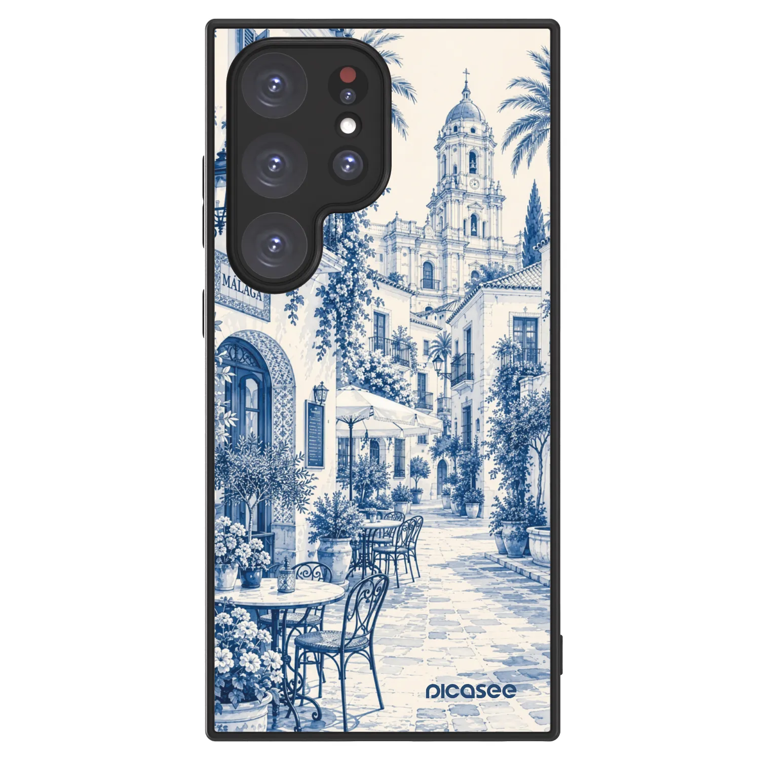 Picasee ULTIMATE CASE pro Samsung Galaxy S24 Ultra S928B 5G - Calle Azul