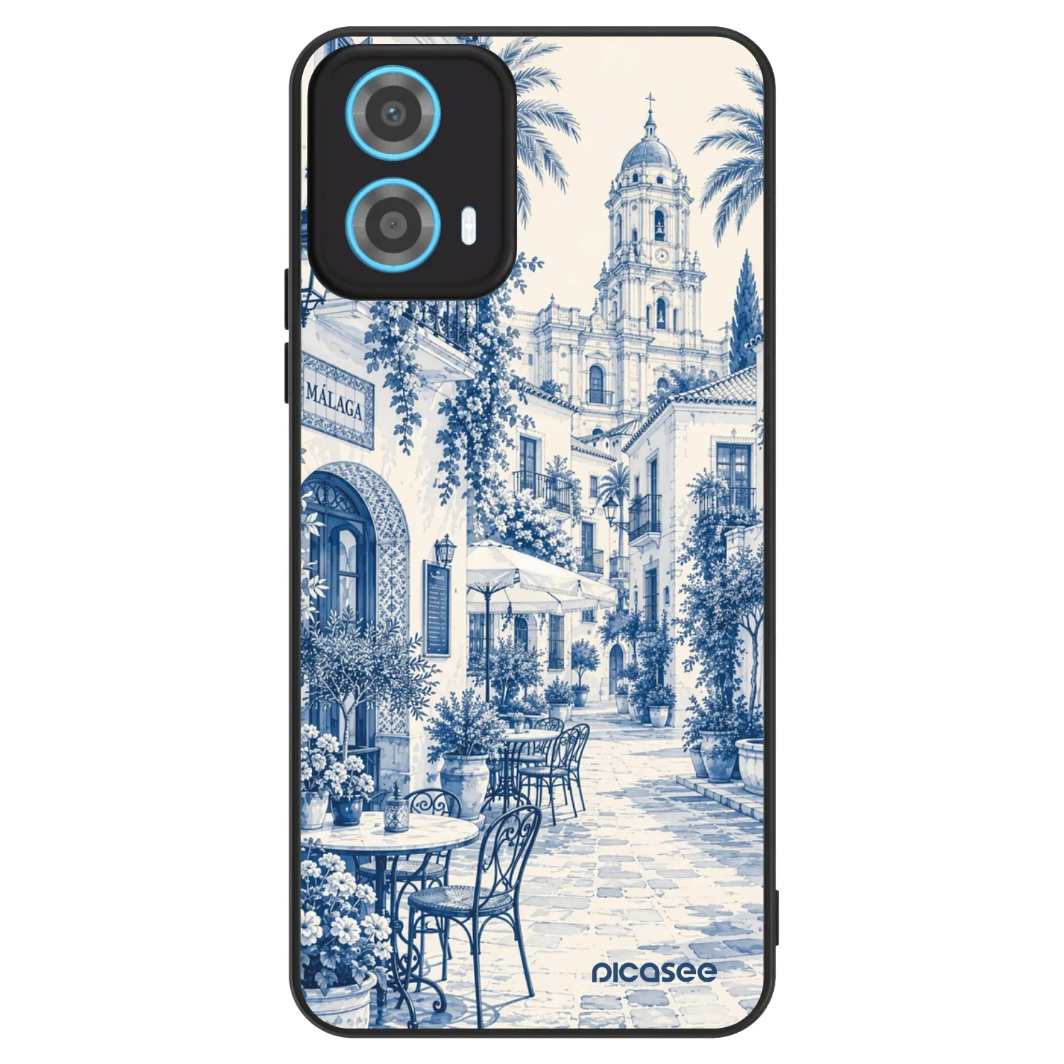 Picasee ULTIMATE CASE pro Motorola Moto G34 5G - Calle Azul