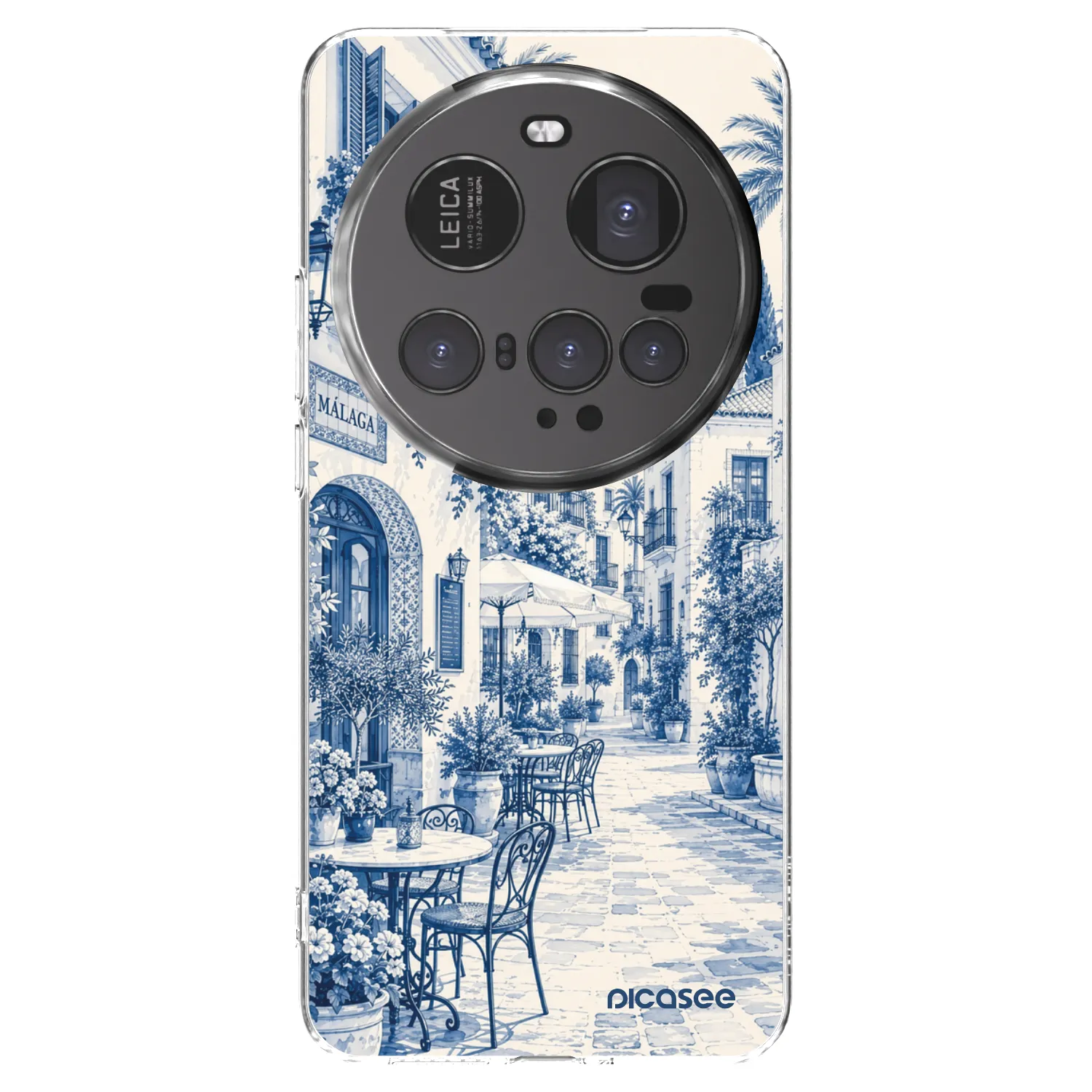 Picasee silikónový prehľadný obal pre Xiaomi 15 Ultra - Calle Azul