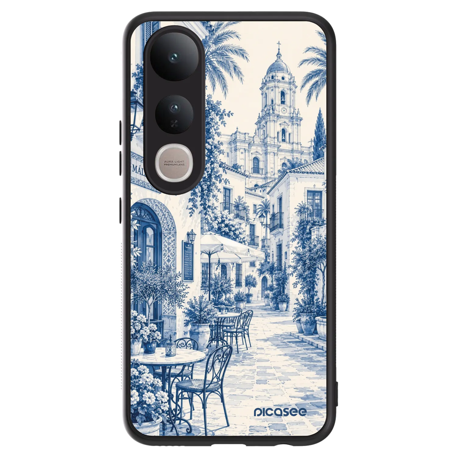 Picasee ULTIMATE CASE pro Vivo V50 Lite 5G - Calle Azul