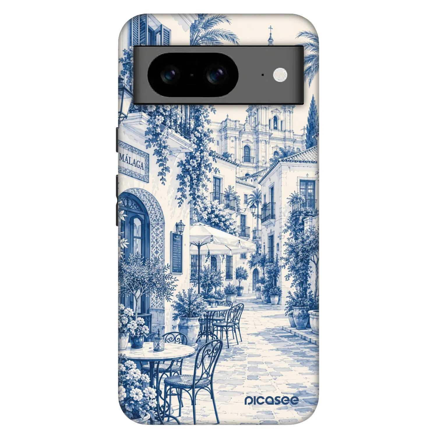 Picasee Fashion Case pre Google Pixel 8 Pro - Calle Azul
