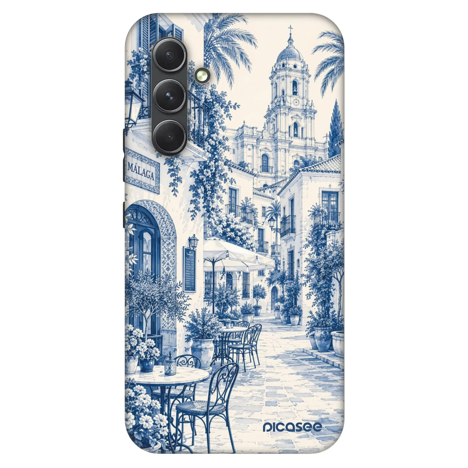 Picasee Fashion Case pre Samsung Galaxy A54 5G A546B - Calle Azul