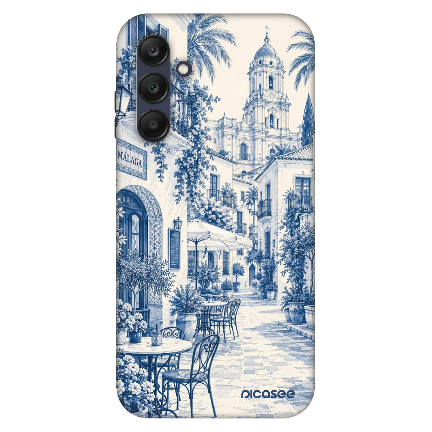 Picasee Fashion Case pre Samsung Galaxy A25 A256B 5G - Calle Azul