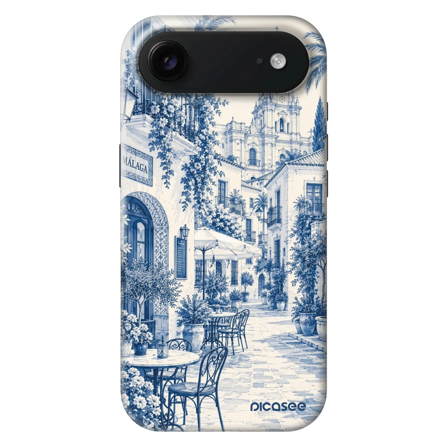 Picasee Fashion Case MagSafe pre Apple iPhone Air - Calle Azul