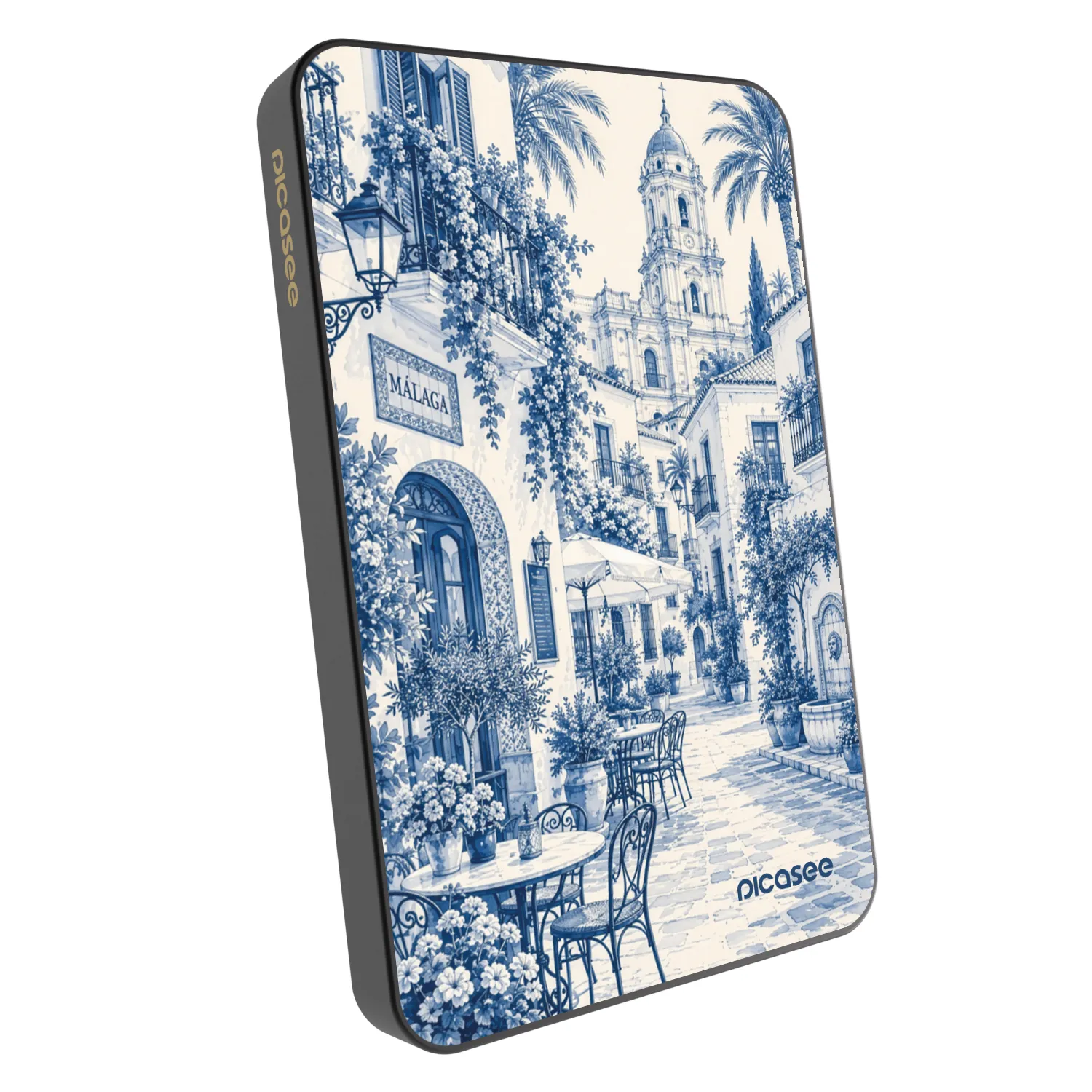 Picasee Powerbanka s MagSafe 5 000 mAh Šedá - Calle Azul