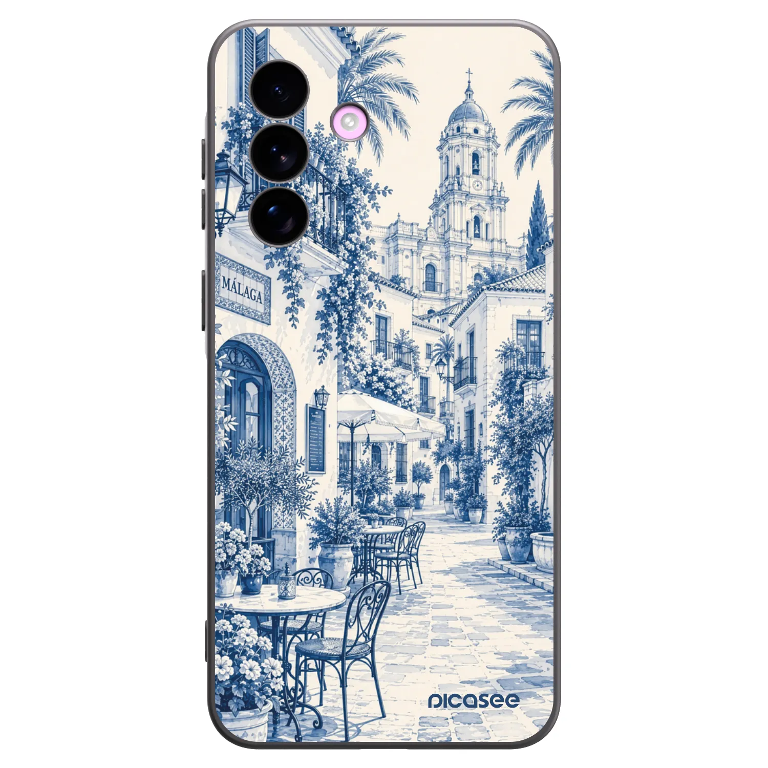 Picasee silikónový čierny obal pre Samsung Galaxy A57 5G - Calle Azul