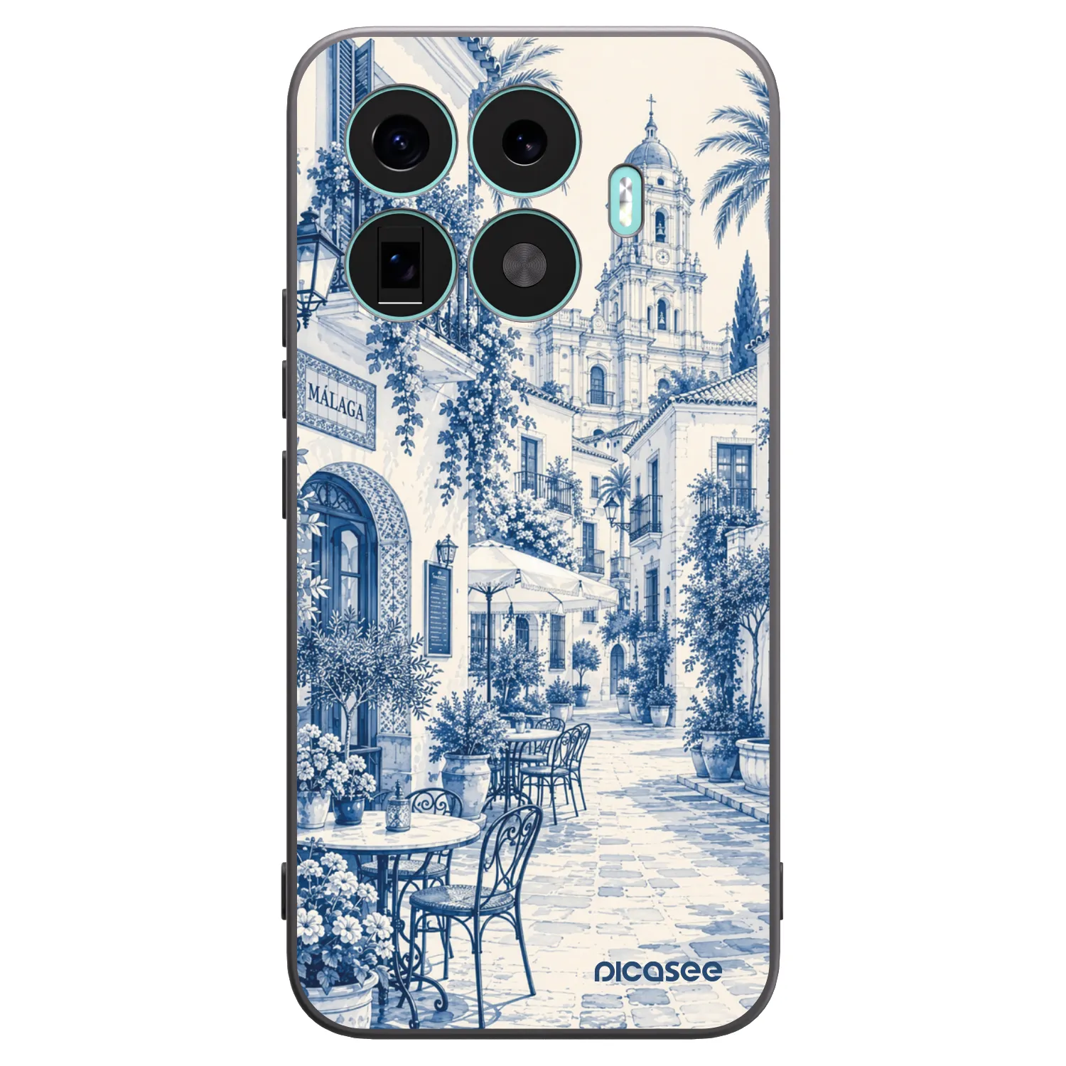 Picasee silikónový čierny obal pre Xiaomi 17T Pro - Calle Azul