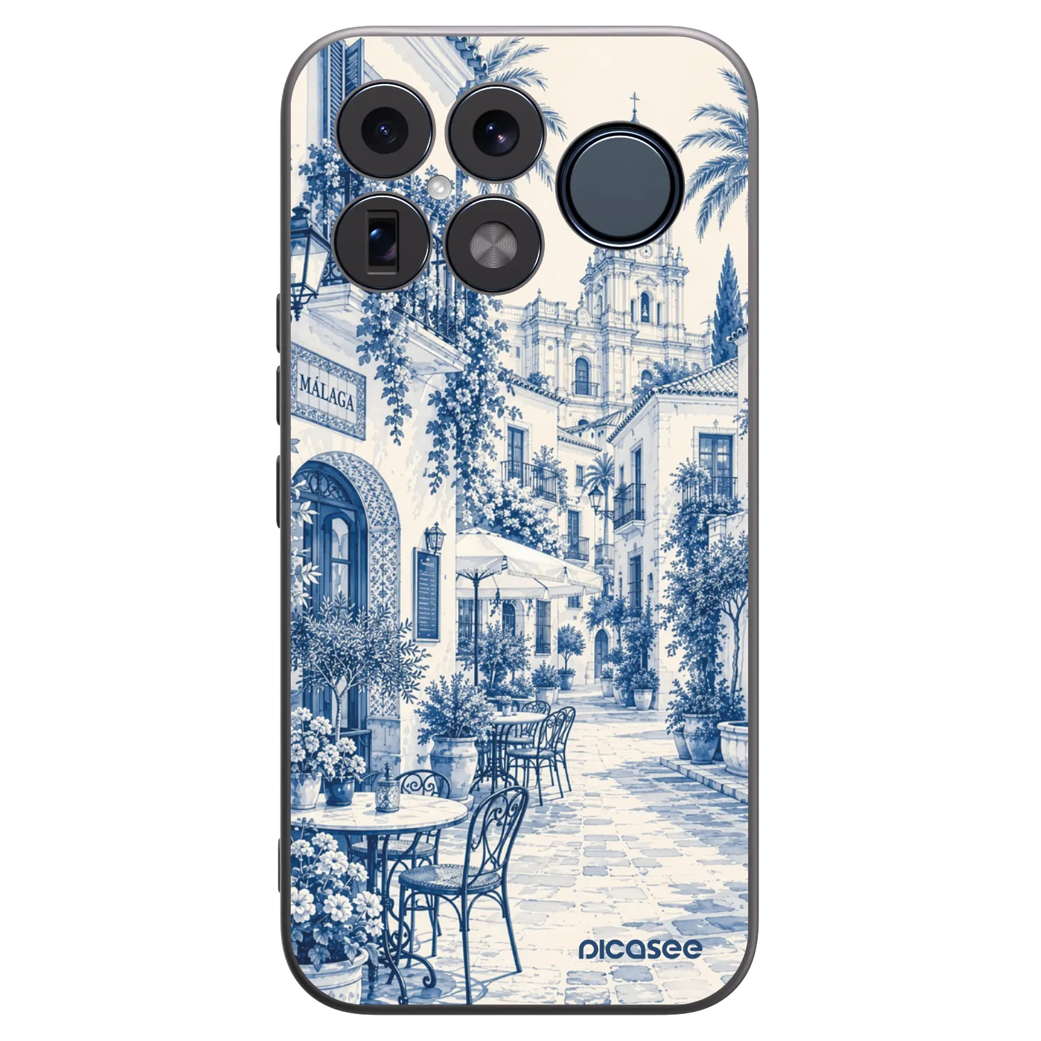 Picasee silikónový čierny obal pre Xiaomi Poco F8 Ultra - Calle Azul