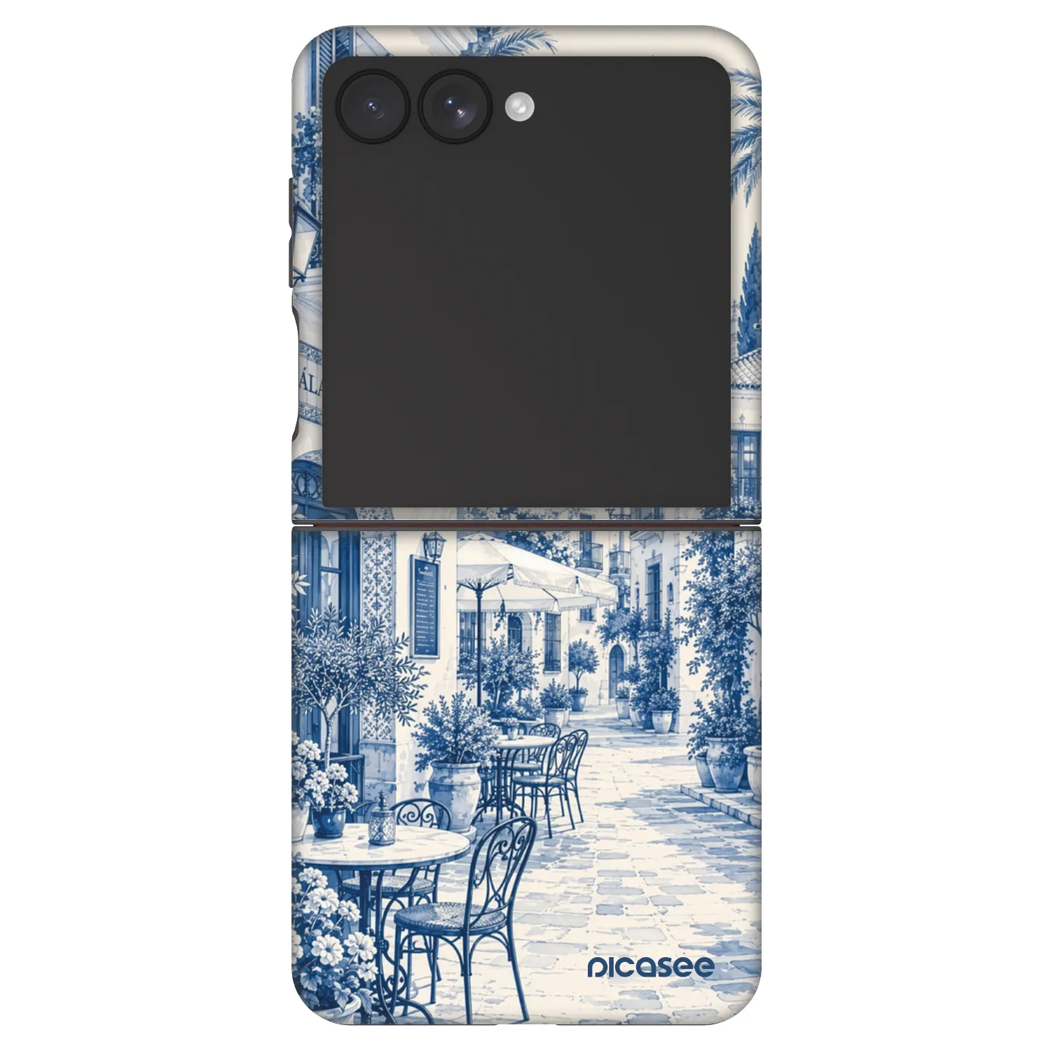 Picasee Fashion Case pre Samsung Galaxy Z Flip7 5G - Calle Azul