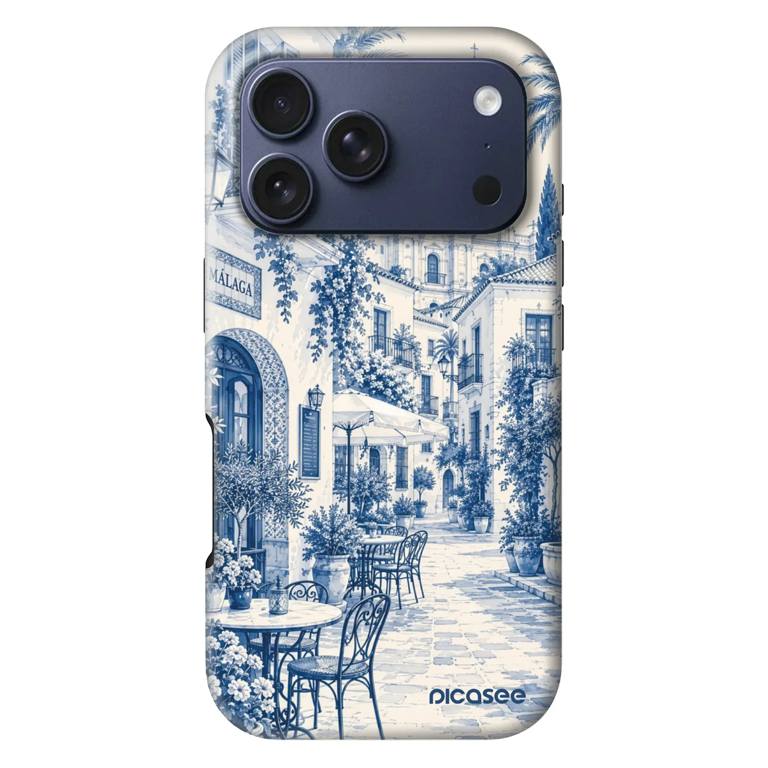 Picasee Fashion Case MagSafe pre Apple iPhone 18 Pro - Calle Azul