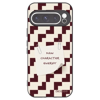 Picasee silikónový čierny obal pre Google Pixel 9 Pro - Lead Role