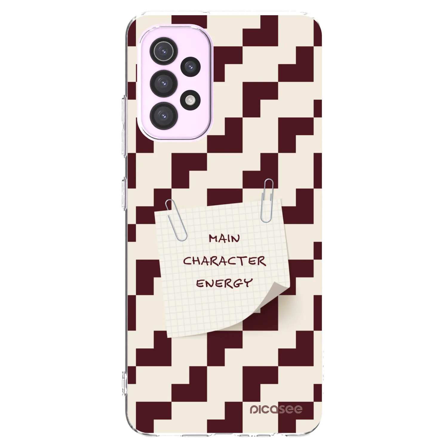 Picasee silikónový prehľadný obal pre Samsung Galaxy A32 5G A326B - Lead Role