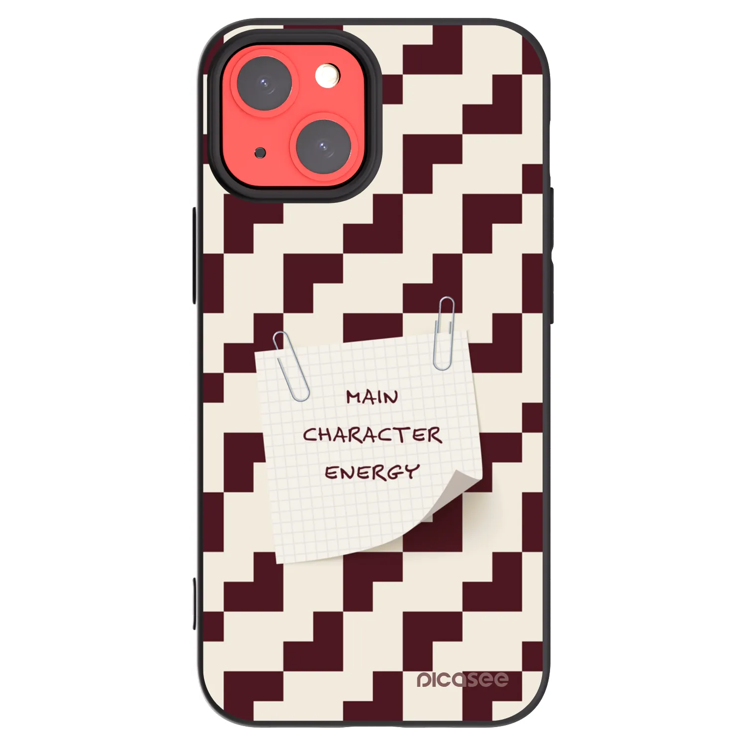 Picasee silikónový čierny obal pre Apple iPhone 13 mini - Lead Role