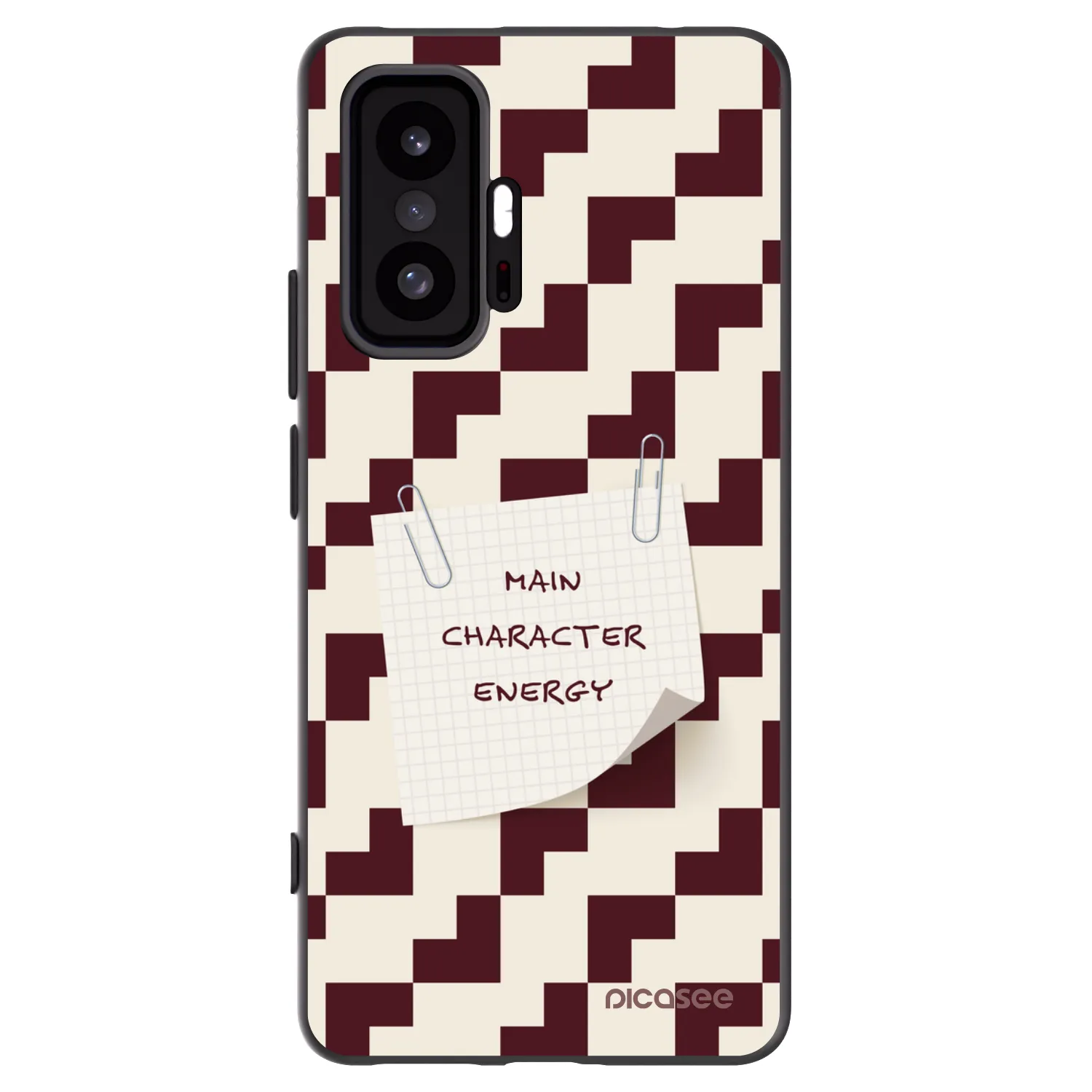 Picasee silikónový čierny obal pre Xiaomi 11T Pro - Lead Role
