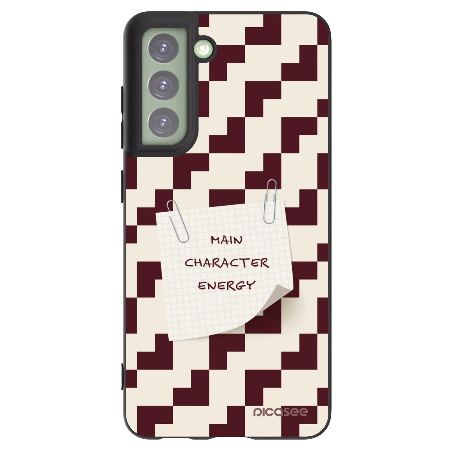 Picasee silikónový čierny obal pre Samsung Galaxy S21 FE 5G - Lead Role